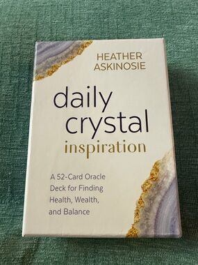 Daily Crystal Inspiration : A 52-Card Oracle Deck by Heather Askinosie